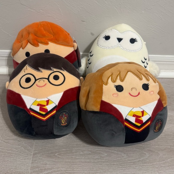 4 Piece 8in Harry Potter Set Original Squishmallow by Kelly Toy ☆》NWT《☆ - Picture 3 of 7